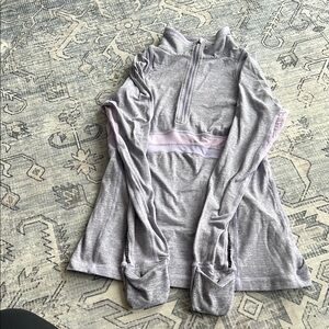 Heather Gray Long-Sleeve Top